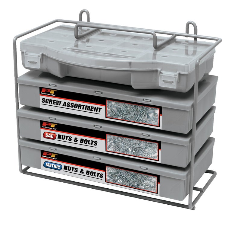 Performance Tool W5226 SEA/Metric Nut and Bolt Assortment with Case, 1,200 pieces - Image 2